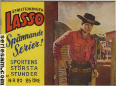 Lasso 1954 nr 20 omslag serier