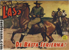Lasso 1954 nr 21 omslag serier Lasso 1954 nr 21 omslag serier