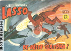 Lasso 1954 nr 24 omslag serier