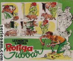 Leendets Lindhs Roliga gubbar 1974 omslag serier