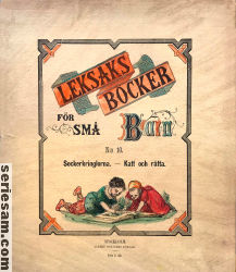 Leksaksböcker för små barn 1874 nr 10 omslag serier
