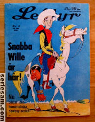 Lektyr 1961 nr 4 omslag serier