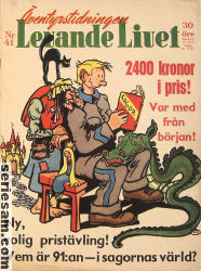Levande livet 1946 nr 41 omslag serier