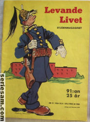 Levande livet 1956 nr 21 omslag serier