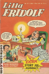 Lilla Fridolf 1961 nr 12 omslag serier