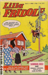 Lilla Fridolf 1962 nr 6 omslag serier