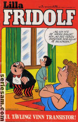 Lilla Fridolf 1972 nr 7 omslag serier