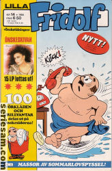 Lilla Fridolf 1984 nr 14 omslag serier Lilla Fridolf 1984 nr 14 omslag serier
