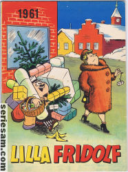 Lilla Fridolf julalbum 1961 omslag serier