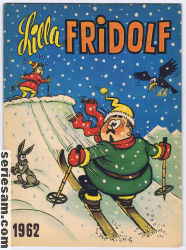 Lilla Fridolf julalbum 1962 omslag serier