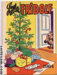 Lilla Fridolf julalbum 1964 omslag serier