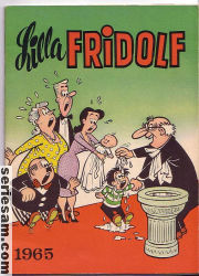 Lilla Fridolf julalbum 1965 omslag serier