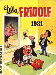 Lilla Fridolf julalbum 1981 omslag serier
