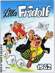 Lilla Fridolf julalbum 1982 omslag serier