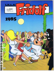 Lilla Fridolf julalbum 1985 omslag serier