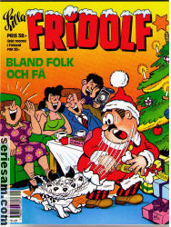 Lilla Fridolf julalbum 1991 omslag serier