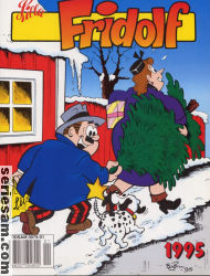 Lilla Fridolf julalbum 1995 omslag serier
