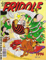 Lilla Fridolf julalbum 1996 omslag serier