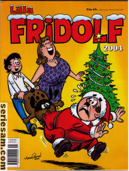 Lilla Fridolf julalbum 2004 omslag serier