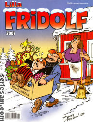 Lilla Fridolf julalbum 2007 omslag serier