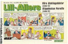 Lill-Allers 1973 nr 14 omslag serier