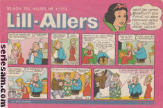 Lill-Allers 1974 nr 1 omslag serier
