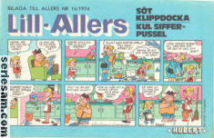 Lill-Allers 1974 nr 16 omslag serier