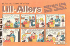 Lill-Allers 1974 nr 21 omslag serier