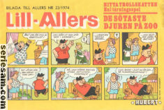 Lill-Allers 1974 nr 22 omslag serier