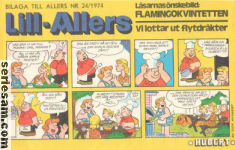 Lill-Allers 1974 nr 24 omslag serier