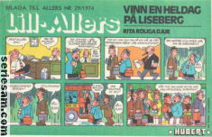 Lill-Allers 1974 nr 29 omslag serier