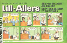 Lill-Allers 1974 nr 7 omslag serier