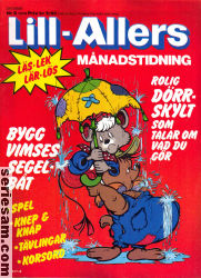 Lill-Allers månadstidning 1978 nr 8 omslag serier