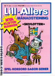 Lill-Allers månadstidning 1980 nr 11 omslag serier