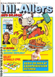 Lill-Allers månadstidning 1982 nr 2 omslag serier