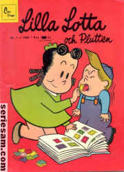 Lilla Lotta och Plutten 1960 nr 1 omslag serier Lilla Lotta och Plutten 1960 nr 1 omslag serier