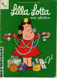 Lilla Lotta och Plutten julnummer 1960 omslag serier