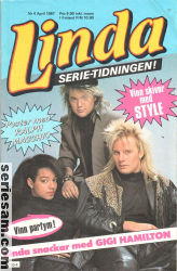 Linda 1987 nr 4 omslag serier