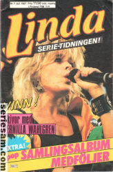 Linda 1987 nr 7 omslag serier
