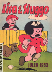 Lisa och Sluggo 1953 omslag serier