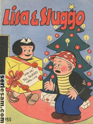 Lisa och Sluggo 1955 omslag serier