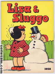 Lisa och Sluggo 1958 omslag serier