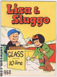 Lisa och Sluggo 1960 omslag serier