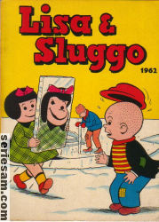 Lisa och Sluggo 1962 omslag serier