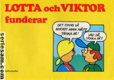 Lotta och Viktor funderar 1983 omslag serier