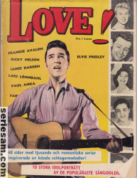 Love! 1960 nr 1 omslag serier Love! 1960 nr 1 omslag serier