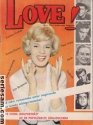 Love! 1960 nr 4 omslag serier Love! 1960 nr 4 omslag serier