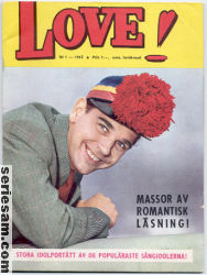 Love! 1962 nr 1 omslag serier