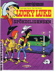Lucky Lukes äventyr 1993 nr 62 omslag serier