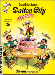 Lucky Lukes äventyr (senare upplagor) 1986 nr 3 omslag serier